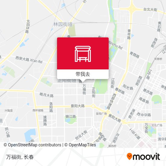 万福街地图