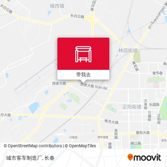 城市客车制造厂地图
