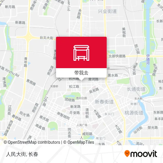 人民大街地图