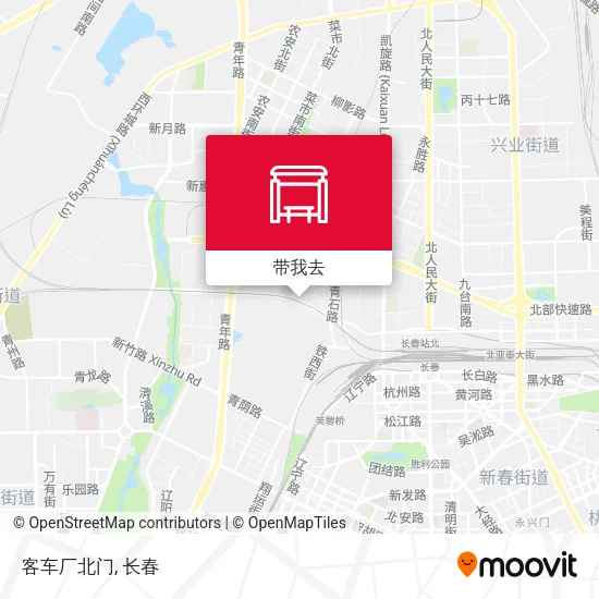 客车厂北门地图