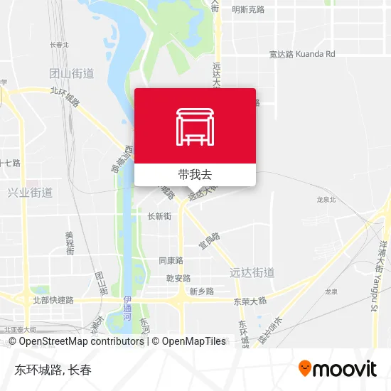 东环城路地图