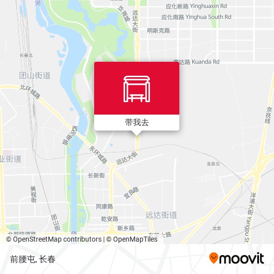 前腰屯地图