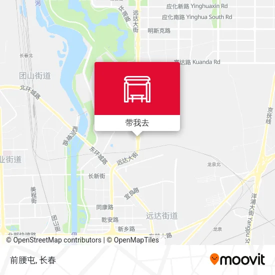 前腰屯地图