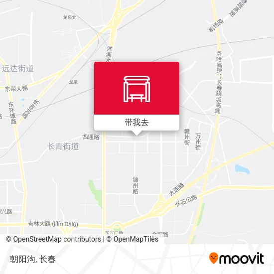 朝阳沟地图