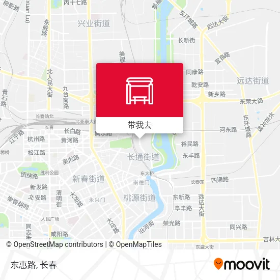 东惠路地图