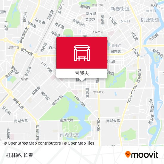 桂林路地图