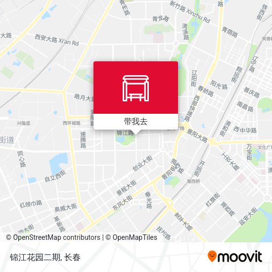 锦江花园二期地图