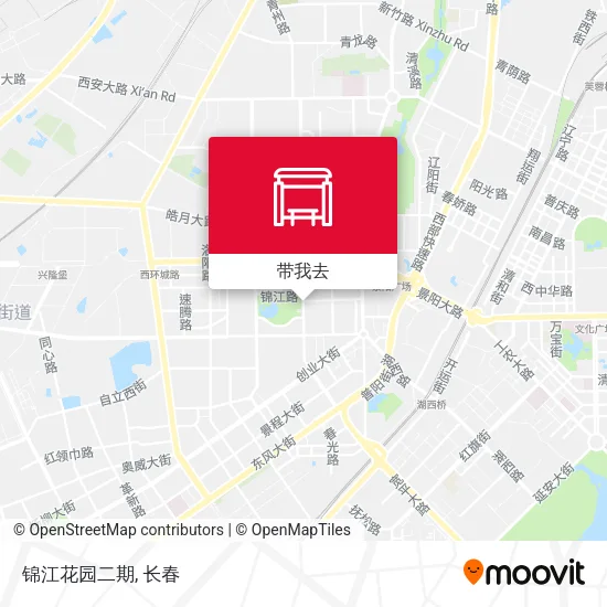 锦江花园二期地图