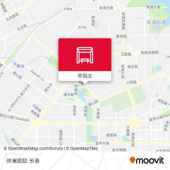 倚澜观邸地图