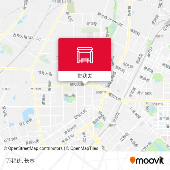 万福街地图