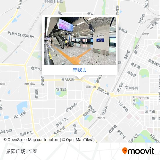 景阳广场地图