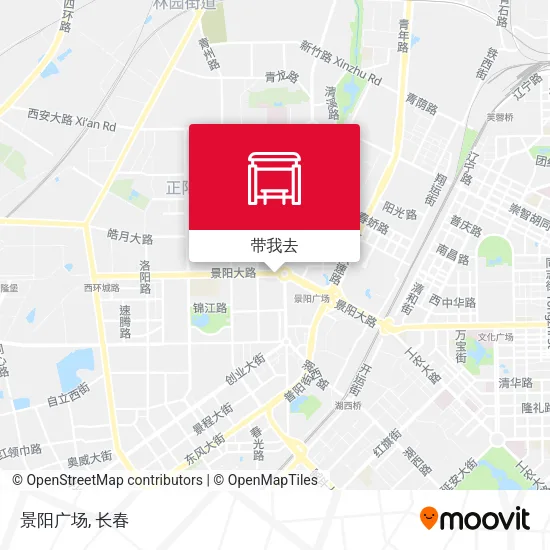 景阳广场地图