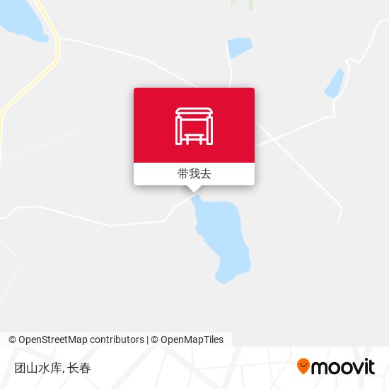 团山水库地图