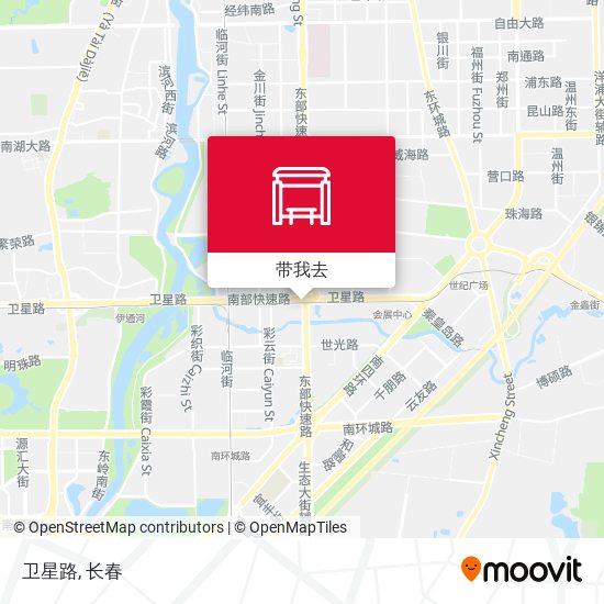 卫星路地图
