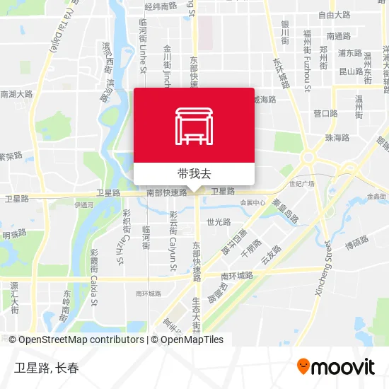 卫星路地图