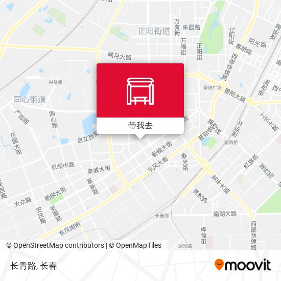 长青路地图