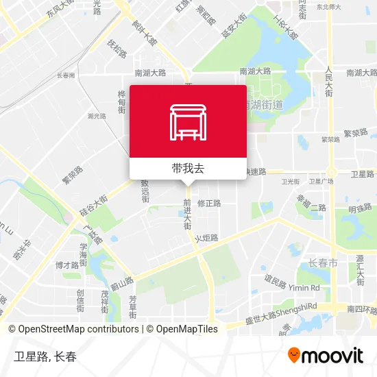 卫星路地图