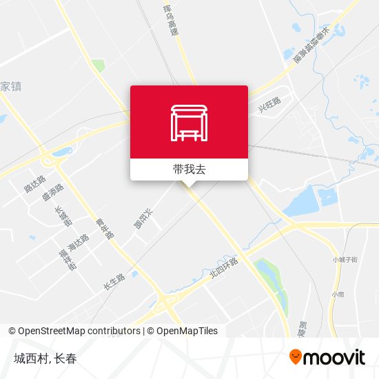 城西村地图
