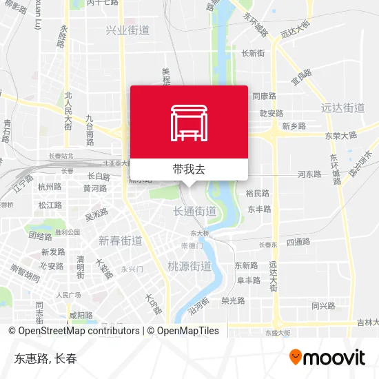 东惠路地图