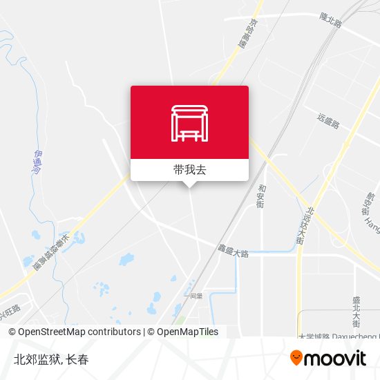 北郊监狱地图