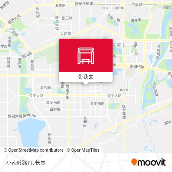 小南岭路口地图