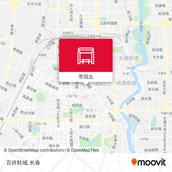 百祥鞋城地图