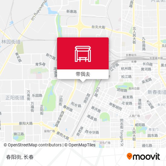 春阳街地图