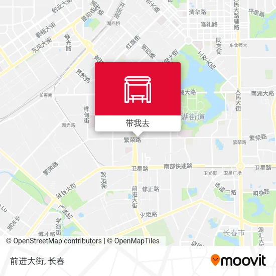 前进大街地图