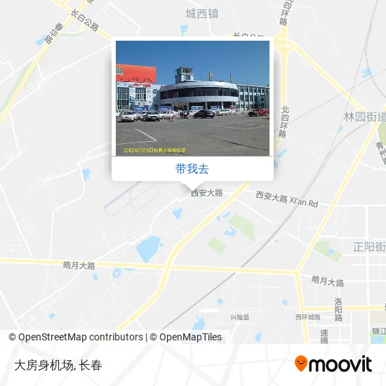 大房身机场地图