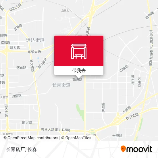 长青砖厂地图