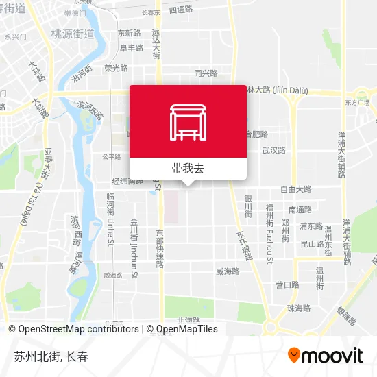苏州北街地图