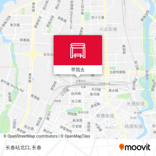 长春站北口地图