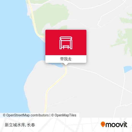 新立城水库地图