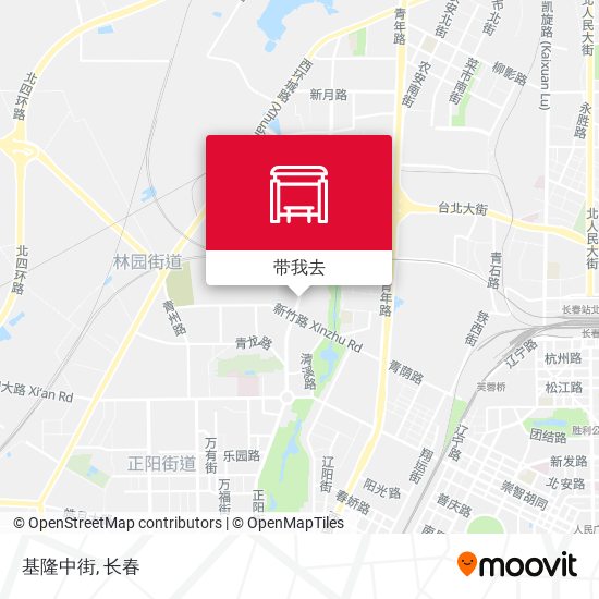 基隆中街地图