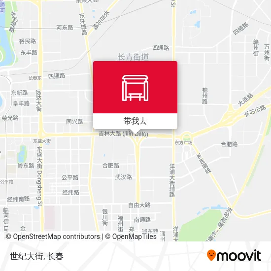世纪大街地图