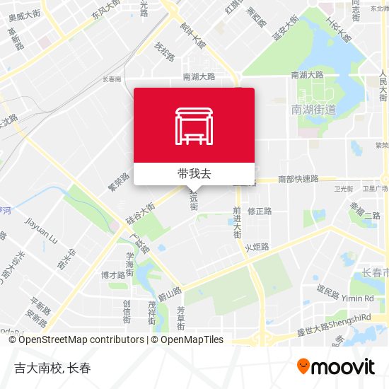 吉大南校地图