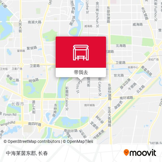 中海莱茵东郡地图