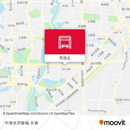 中海水岸春城地图