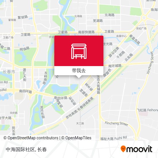 中海国际社区地图