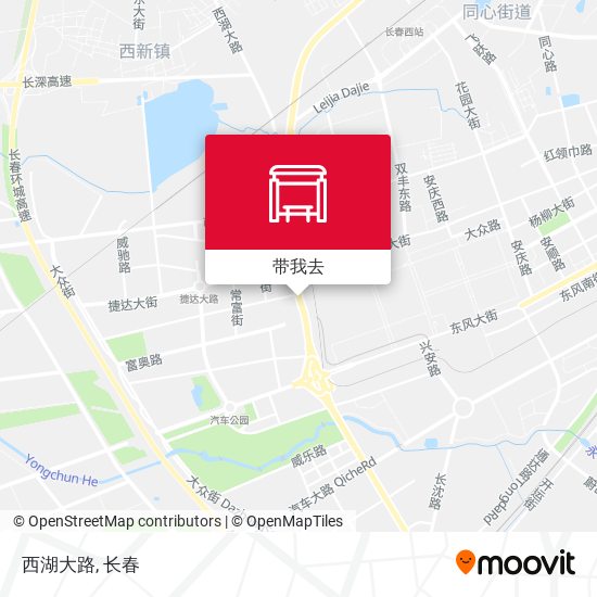 西湖大路地图
