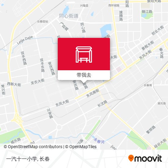 一汽十一小学地图