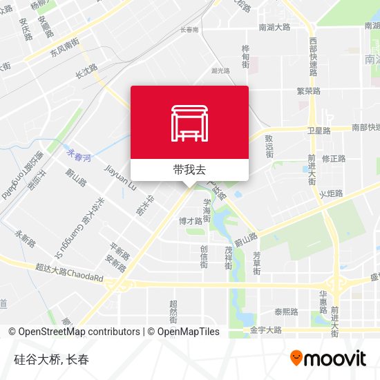硅谷大桥地图