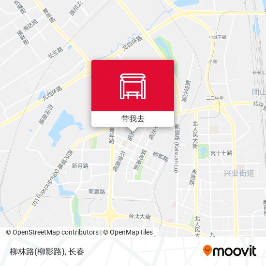 柳林路(柳影路)地图