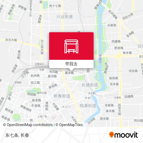 东七条地图