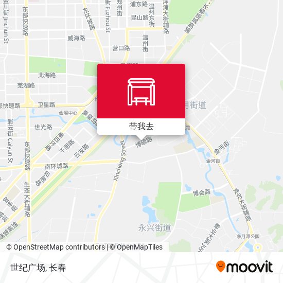 世纪广场地图