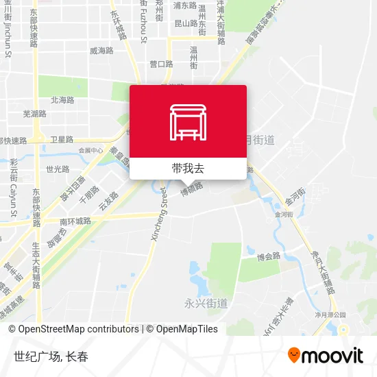 世纪广场地图