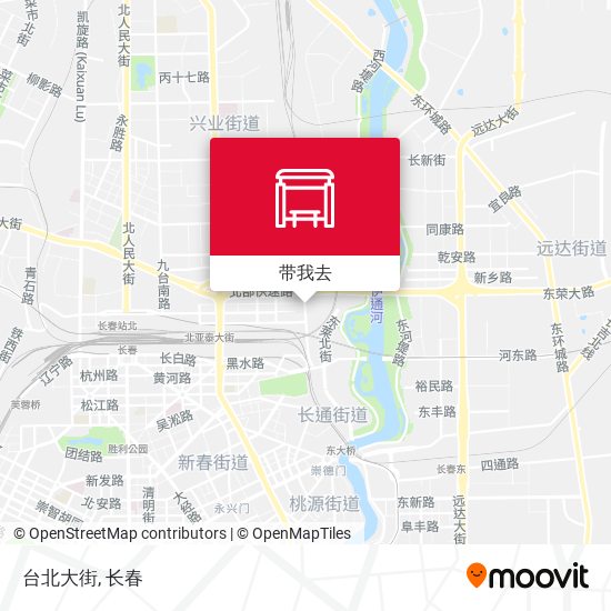 台北大街地图