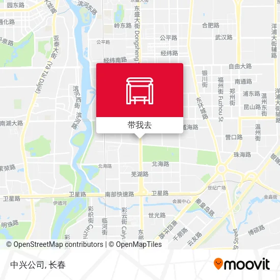 中兴公司地图