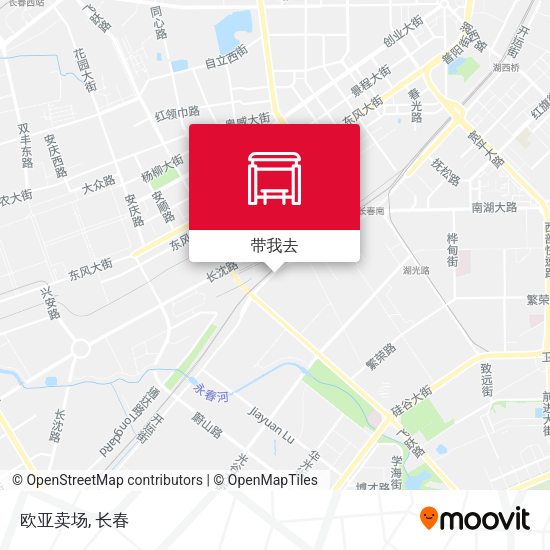 欧亚卖场地图