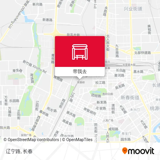 辽宁路地图
